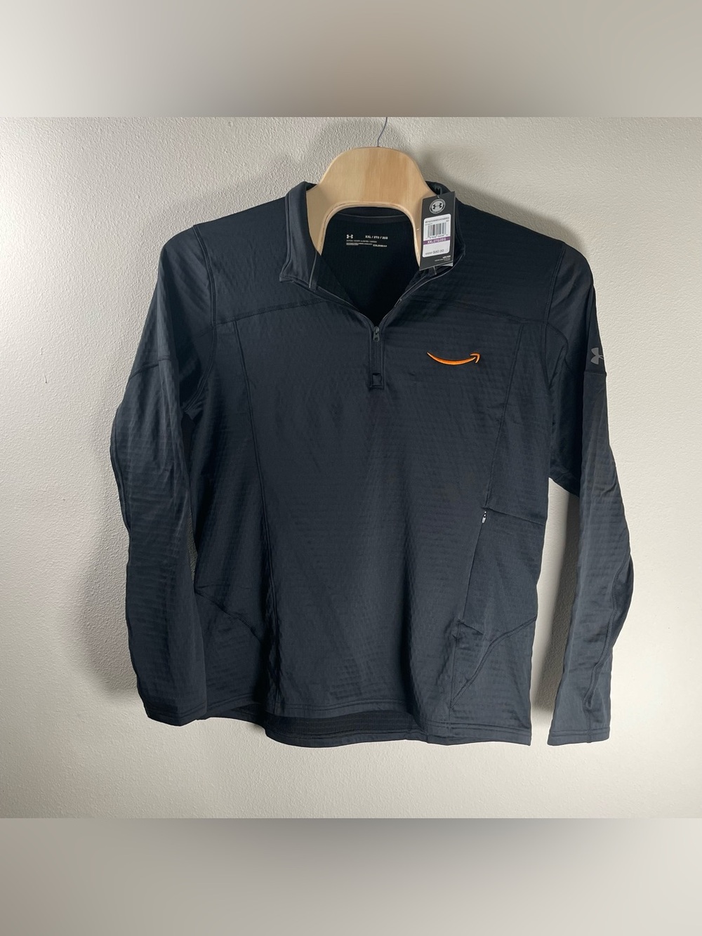 NEW Under Armour Amazon Corporate  Sweatshirt 1/4 Zip Men size XXL